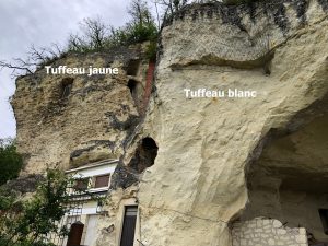 Formations Tuffeau jaune et Tuffeau blanc à Montrichard (Loir-et-Cher)